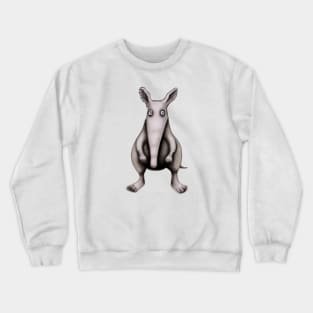 Cute Aardvark Drawing Crewneck Sweatshirt